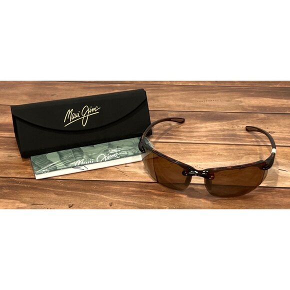 Maui Jim HCL Banyans RX-ABLE Sunglasses H412-10 Tortoise Frame With Bronze Polar - Picture 1 of 11